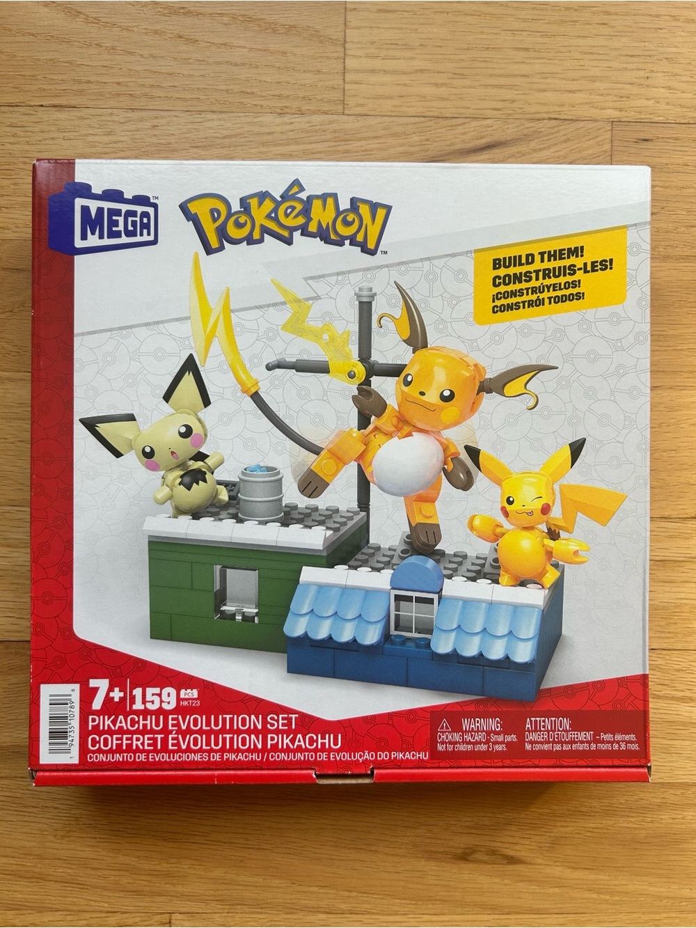 💲 5/$25 Mega Pokémon Pikachu Evolution Set